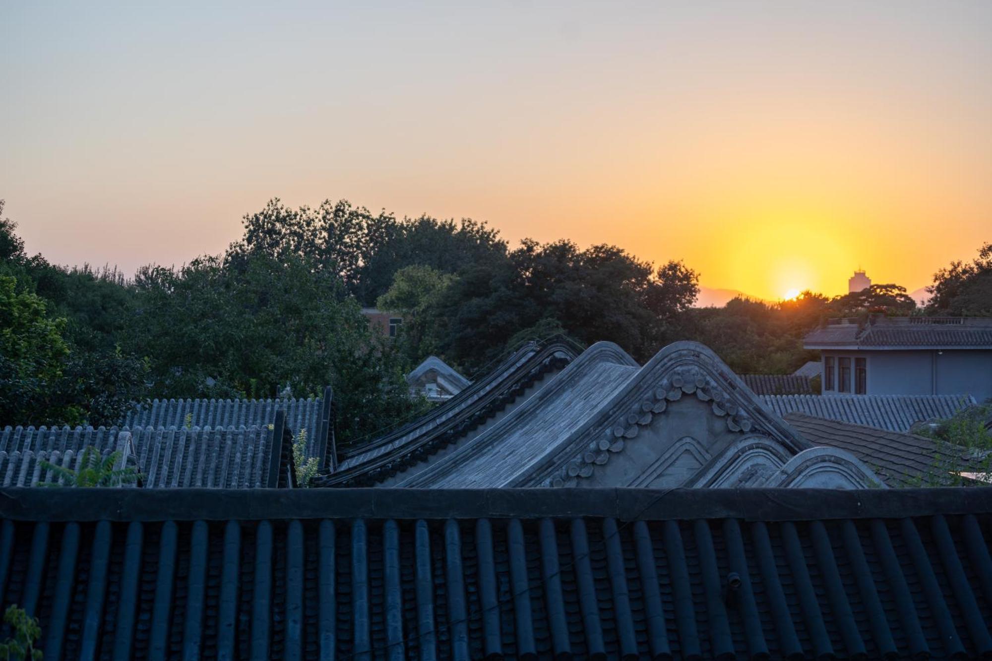 Beijing Le Zai Nan Luo Gu Xiang Wang Fu Jing Forbidden City Courtyard Hotel&Free Laundry Service&Free Coffee And Dumpling Experience Service Exterior photo