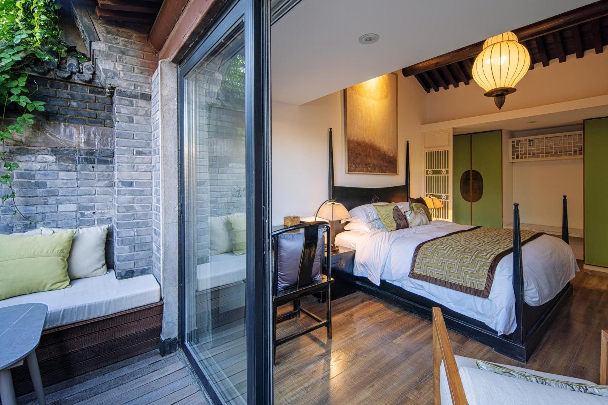 Beijing Le Zai Nan Luo Gu Xiang Wang Fu Jing Forbidden City Courtyard Hotel&Free Laundry Service&Free Coffee And Dumpling Experience Service Exterior photo