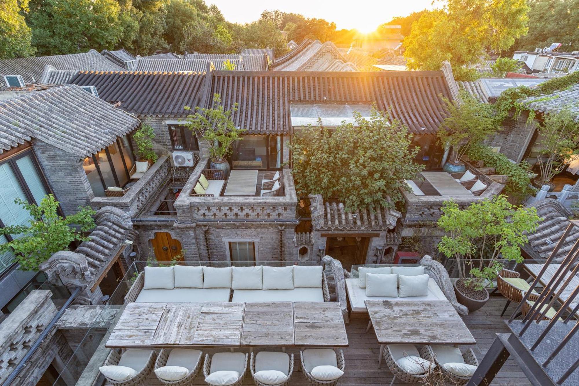Beijing Le Zai Nan Luo Gu Xiang Wang Fu Jing Forbidden City Courtyard Hotel&Free Laundry Service&Free Coffee And Dumpling Experience Service Exterior photo