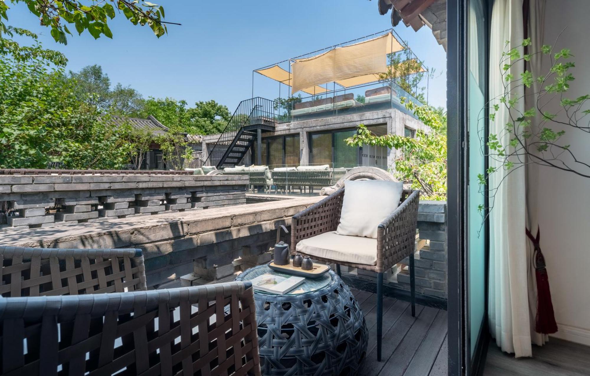 Beijing Le Zai Nan Luo Gu Xiang Wang Fu Jing Forbidden City Courtyard Hotel&Free Laundry Service&Free Coffee And Dumpling Experience Service Exterior photo