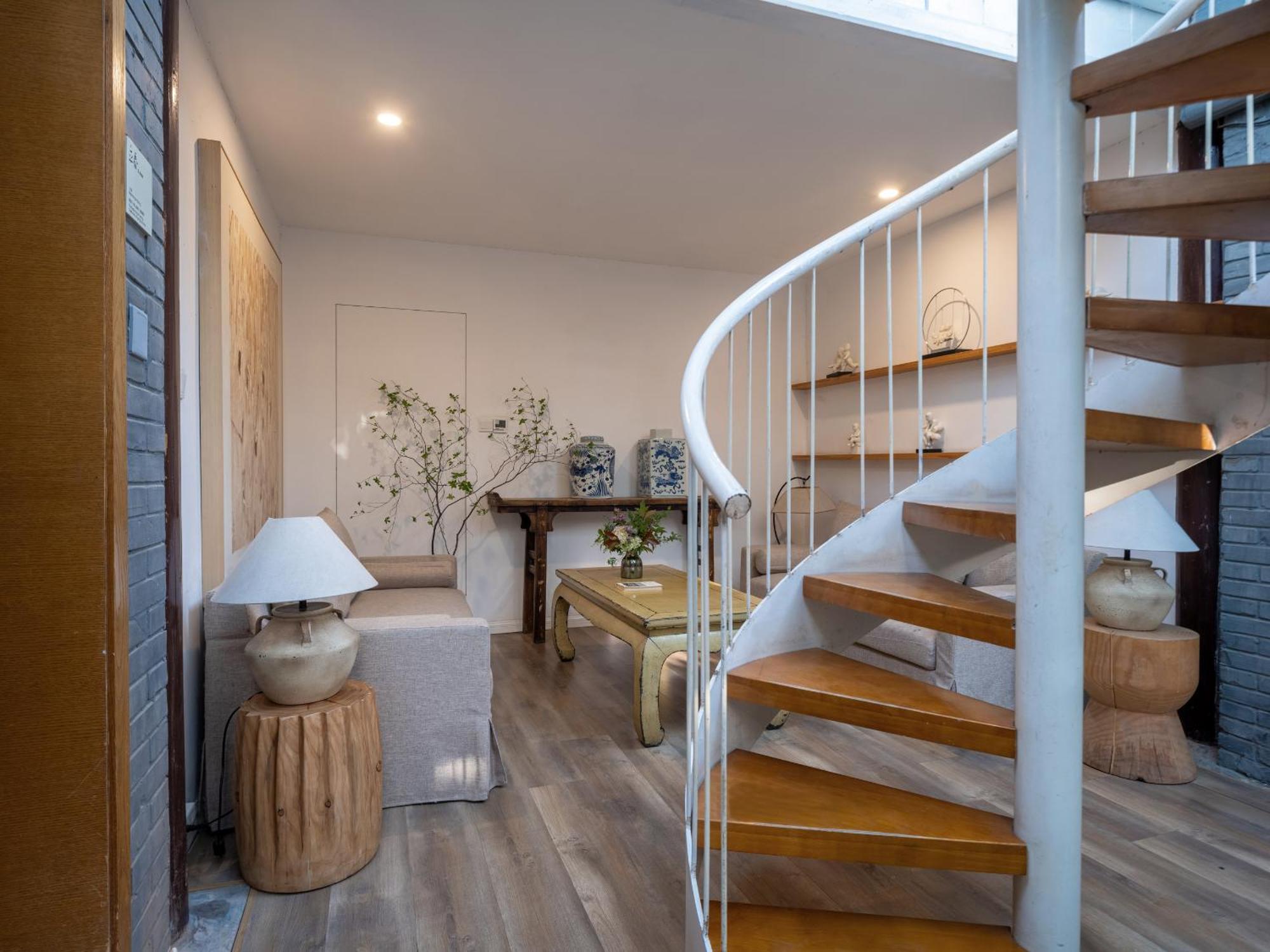 Beijing Le Zai Nan Luo Gu Xiang Wang Fu Jing Forbidden City Courtyard Hotel&Free Laundry Service&Free Coffee And Dumpling Experience Service Exterior photo